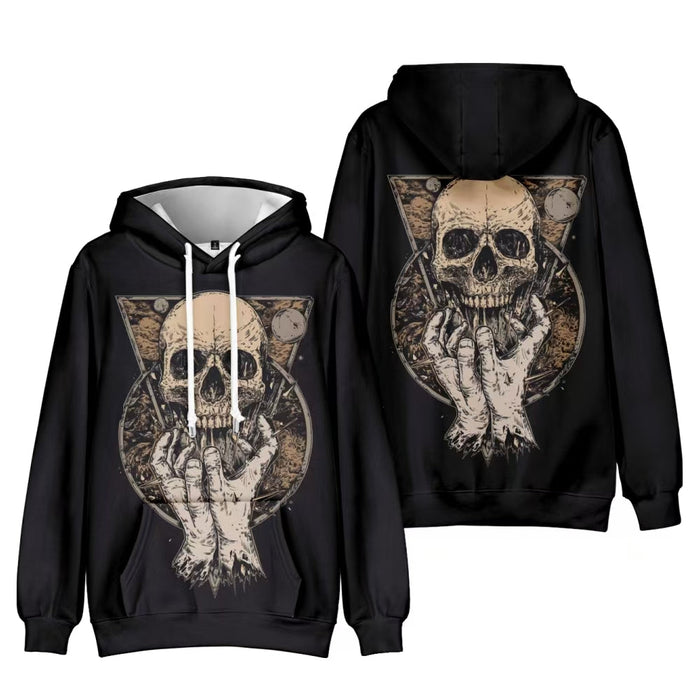 Skull Grasp Hoodie | Jupiter Grass