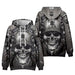Terror Division Skull Hoodie | Jupiter Grass
