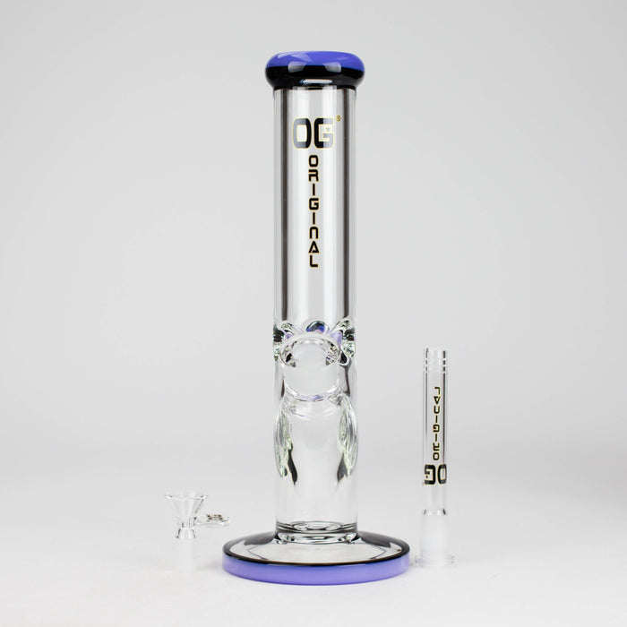OG Original | 12" 9mm Straight Tube Bong (OG-653) | Jupiter Grass