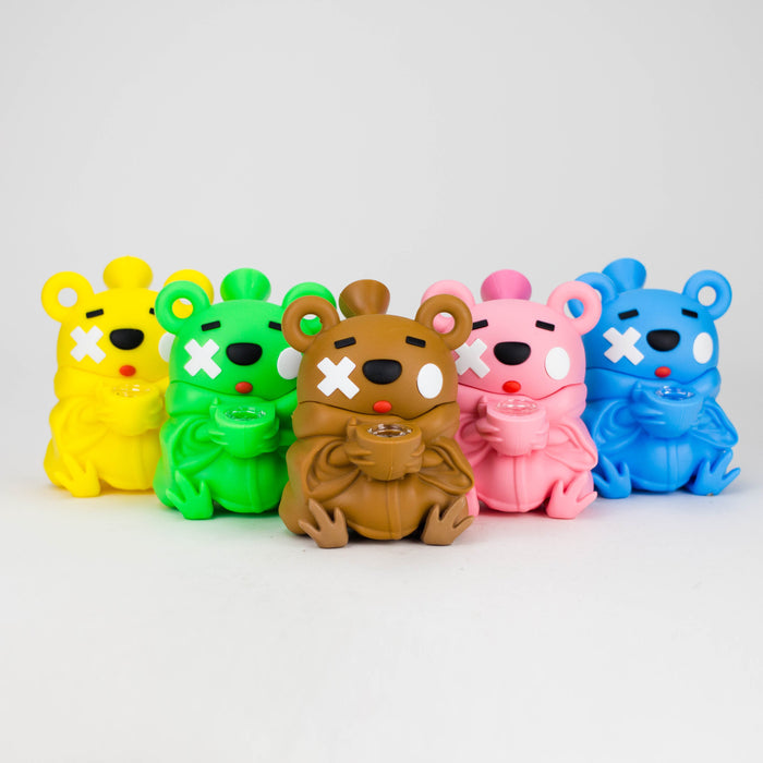 OG Original | 5.3" Cute Bear Silicone Bubbler (SWP-1110)