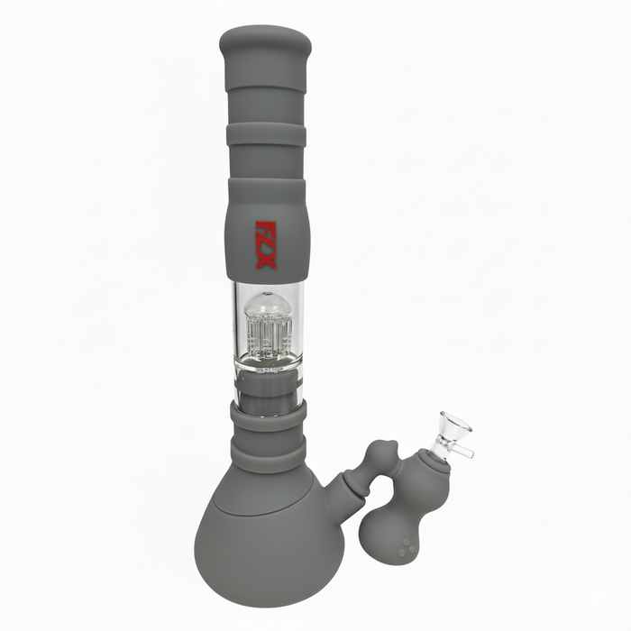 FLX | G400 – 10" Silicone Capacitor Bong | Jupiter Grass