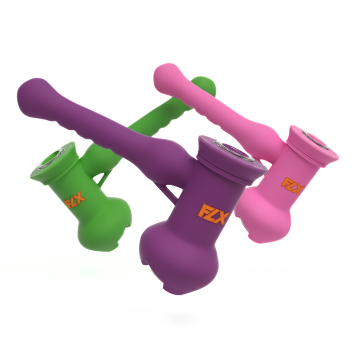FLX | P2 – 7.5" Silicone Relay Hammer Pipe | Jupiter Grass
