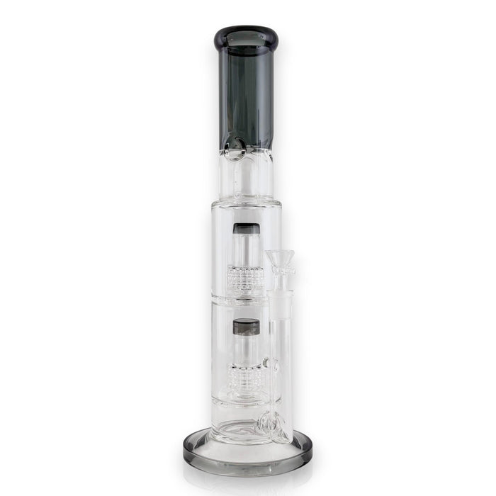 17" Straight Shooter with Dual Dome Matrix Percolators