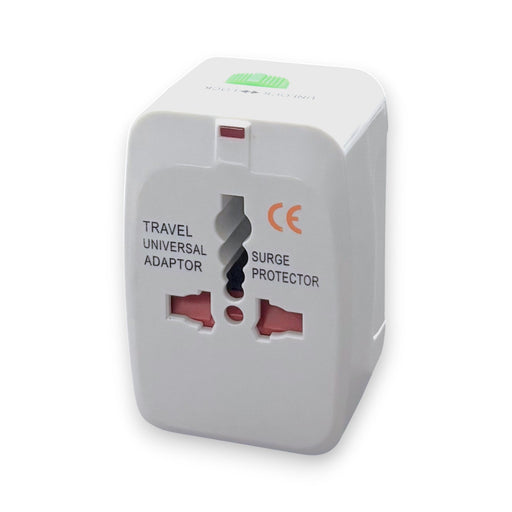 All-in-One International Travel Adapter with Surge Protection | Jupiter Grass