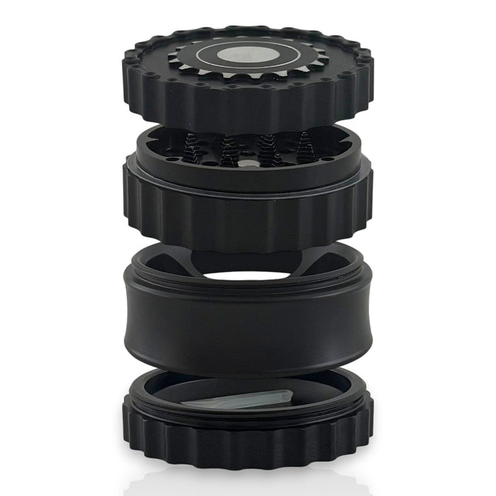 Premium 4-Piece Aluminum Herb Grinder | Jupiter Grass