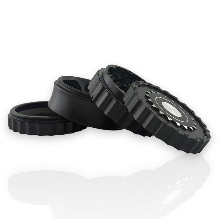 Premium 4-Piece Aluminum Herb Grinder | Jupiter Grass