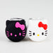 4" Kitty Design Silicon and Glass pipe | Jupiter Grass