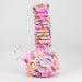 9"-15" extendable silicone water bong | Jupiter Grass