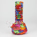 9"-15" extendable silicone water bong | Jupiter Grass