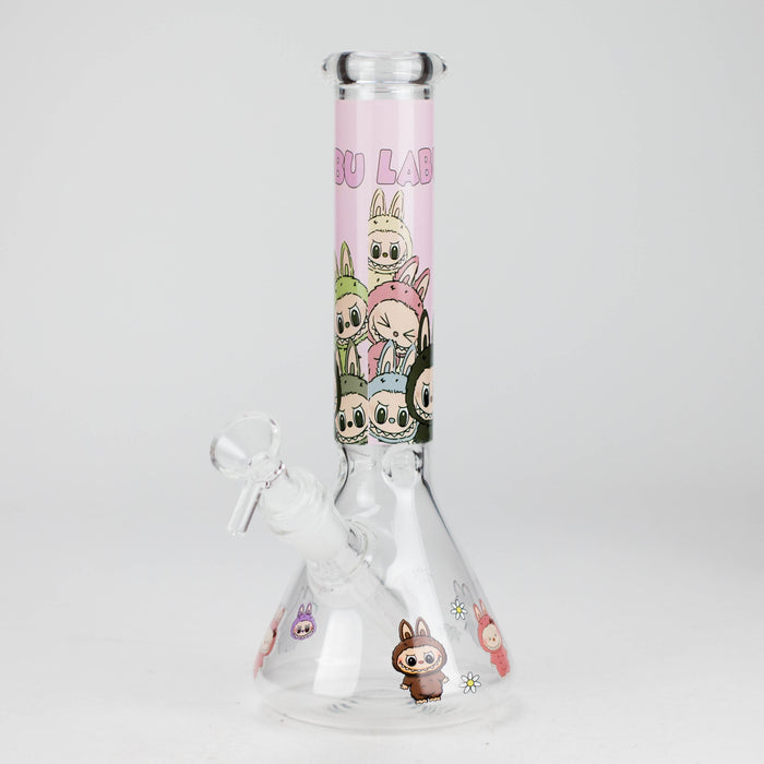 10" Popular Character Design Glass Beaker Bong | Jupiter Grass