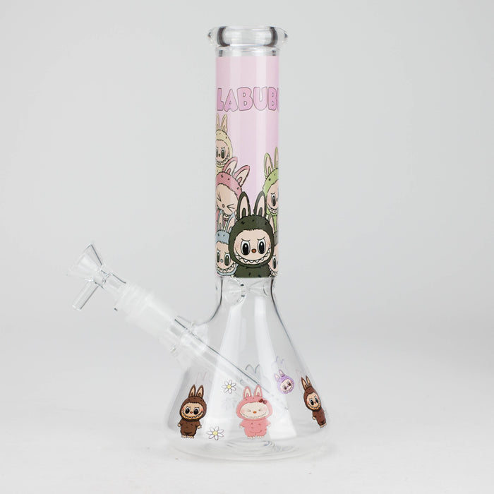 10" Popular Character Design Glass Beaker Bong | Jupiter Grass