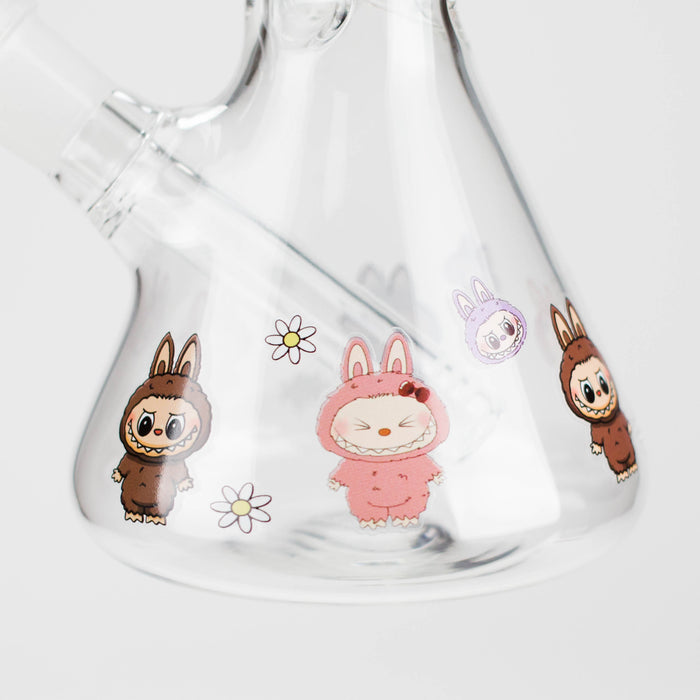 10" Popular Character Design Glass Beaker Bong | Jupiter Grass