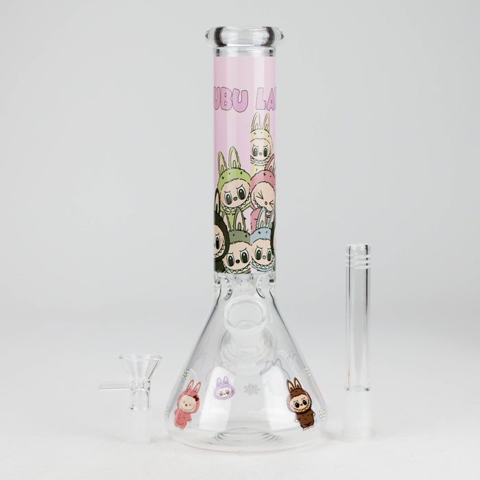 10" Popular Character Design Glass Beaker Bong | Jupiter Grass