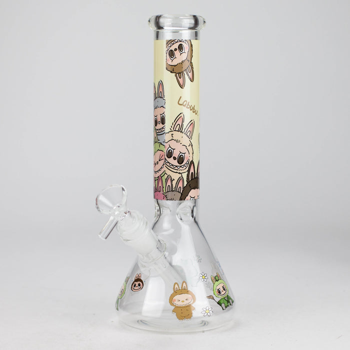 10" Popular Character Design Glass Beaker Bong | Jupiter Grass