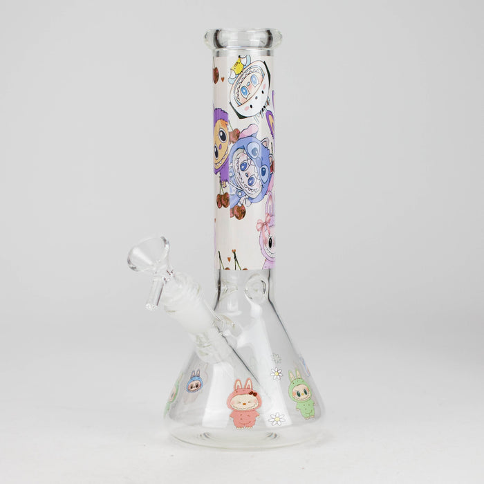 10" Popular Character Design Glass Beaker Bong | Jupiter Grass
