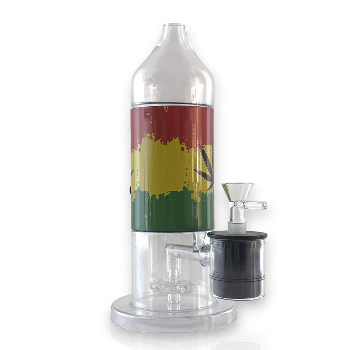 Electric Lamp Bong Set-Rasta | Jupiter Grass