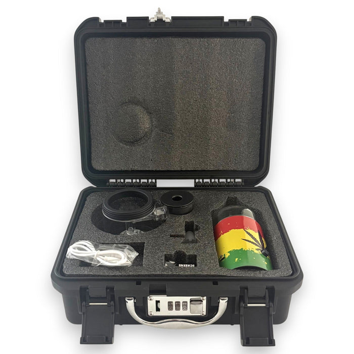 Electric Lamp Bong Set-Rasta | Jupiter Grass