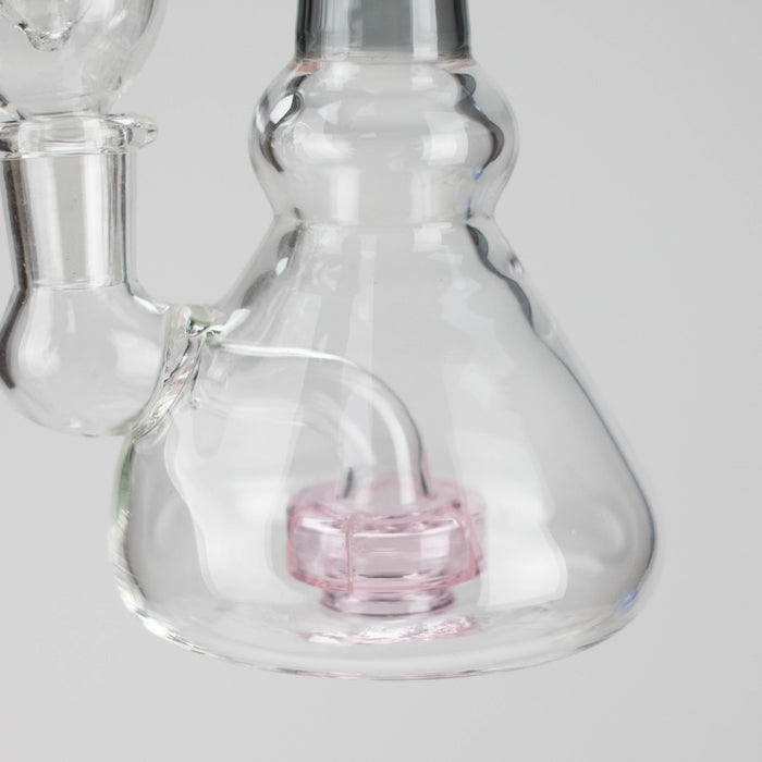 6" Cone difuser assorted bong | 14mm Bowl Joint | Stemless Design | Jupiter Grass