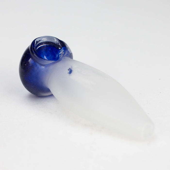 4.5" BM Frost Glass Hand Pipe – Pack of 2 | Jupiter Grass