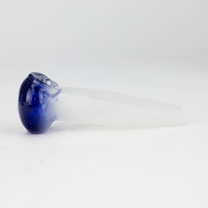 4.5" BM Frost Glass Hand Pipe – Pack of 2 | Jupiter Grass