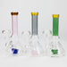 6" Cone difuser assorted bong | 14mm Bowl Joint | Stemless Design | Jupiter Grass