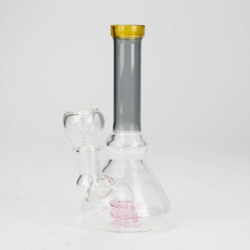6" Cone difuser assorted bong | 14mm Bowl Joint | Stemless Design | Jupiter Grass