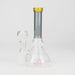 6" Cone difuser assorted bong | 14mm Bowl Joint | Stemless Design | Jupiter Grass