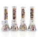 14" 7MM “Cute Monster Crew” Heavy-Duty Beaker Water Pipe | Jupiter Grass