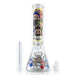 14" 7MM “Cute Monster Crew” Heavy-Duty Beaker Water Pipe | Jupiter Grass
