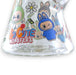 14" 7MM “Cute Monster Crew” Heavy-Duty Beaker Water Pipe | Jupiter Grass