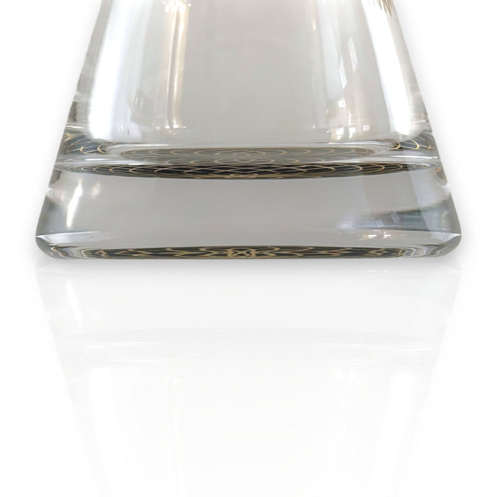 Wellcann | 16" Heavy-Duty 7MM Beaker Water Pipe – Extra Thick Base-Black | Jupiter Grass