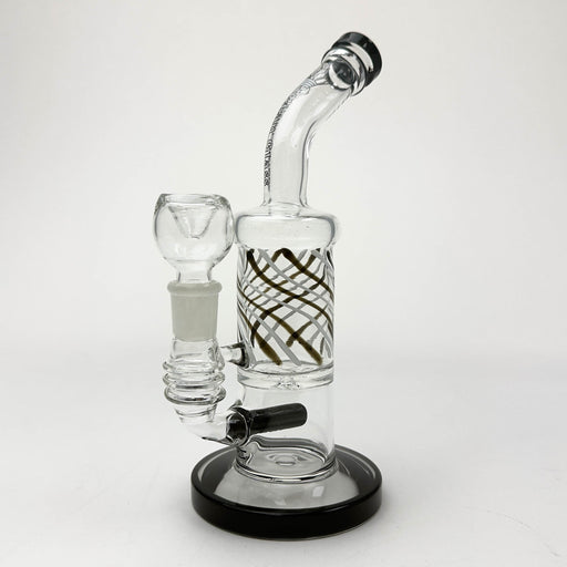10" Glass Bong with Inline Diffuser | Jupiter Grass