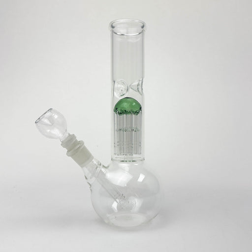 10" Tree Perc Round Glass Bong | Jupiter Grass