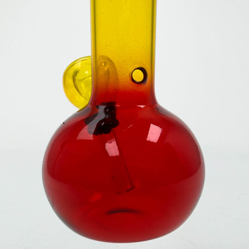 7" Rasta Round Glass Pipe with Carb Hole | Jupiter Grass