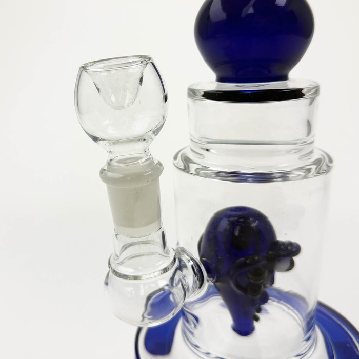 13" Alien Head Glass Bong | Jupiter Grass