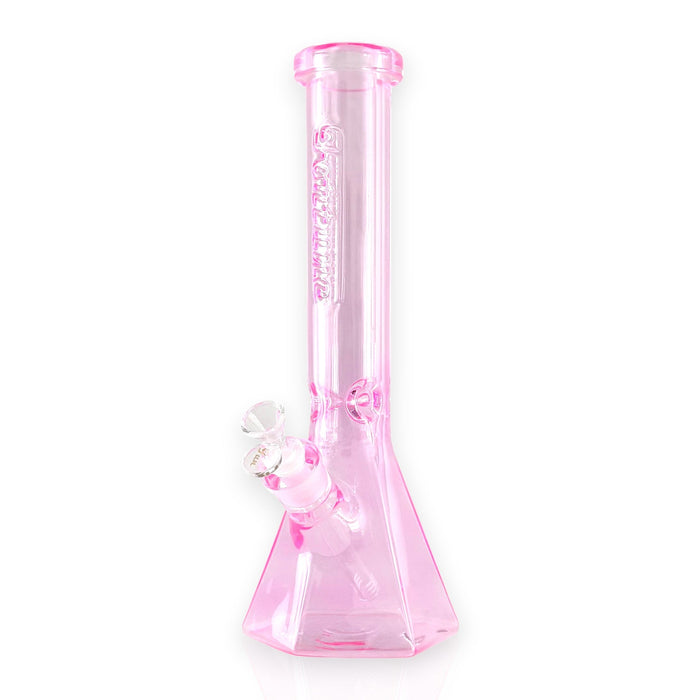 Fortune | 14" Hexagon Base Beaker Bong | Jupiter Grass