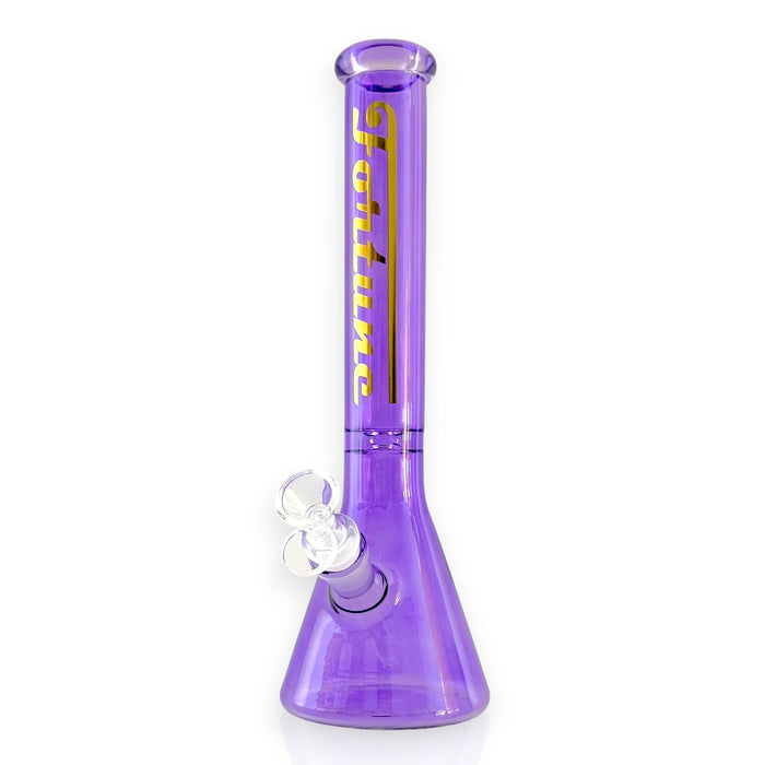 Fortune | Prism 12" Colored Beaker Bong | Jupiter Grass