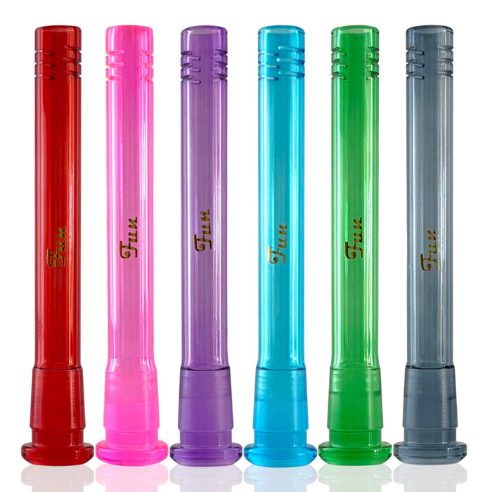 5.5" Colored Glass Downstems – Universal Fit & Smooth Diffusion | Jupiter Grass