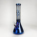 14" Eye Design Glass Bong – 7mm Thick with Ice Catcher | Jupiter Grass