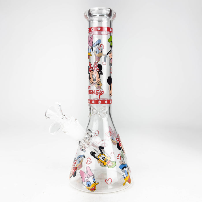 10" Carton Duck Design Glass Beaker Bong | Jupiter Grass