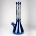 14" Eye Design Glass Bong – 7mm Thick with Ice Catcher | Jupiter Grass