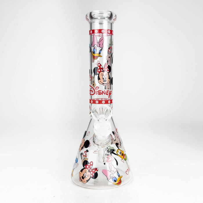 10" Carton Duck Design Glass Beaker Bong | Jupiter Grass