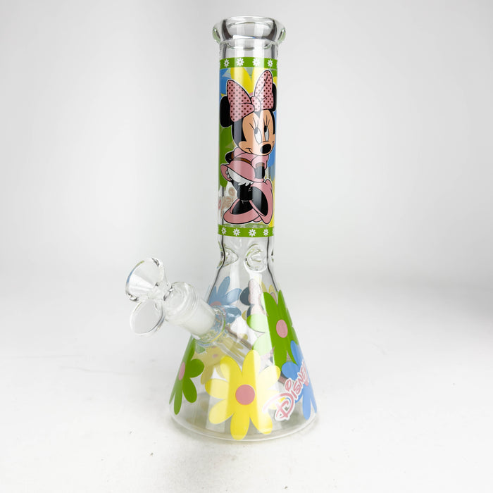 10" Carton Duck Design Glass Beaker Bong | Jupiter Grass