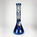 14" Eye Design Glass Bong – 7mm Thick with Ice Catcher | Jupiter Grass