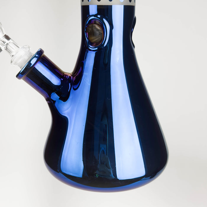14" Eye Design Glass Bong – 7mm Thick with Ice Catcher | Jupiter Grass