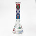 14" Holiday Series 7mm Thick Glass Water Bong – Glow in the Dark | Jupiter Grass
