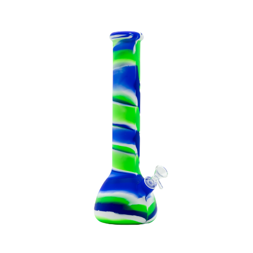 12.5" Silicone Beaker – Assorted Colors | Durable, Flexible & Travel-Ready | Jupiter Grass