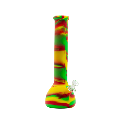 12.5" Silicone Beaker – Assorted Colors | Durable, Flexible & Travel-Ready | Jupiter Grass