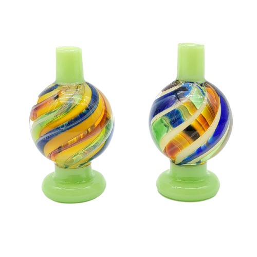 Assorted Bubble Caps 1 PCS | Universal Carb Cap for Better Control & Smoother Dabs | Jupiter Grass