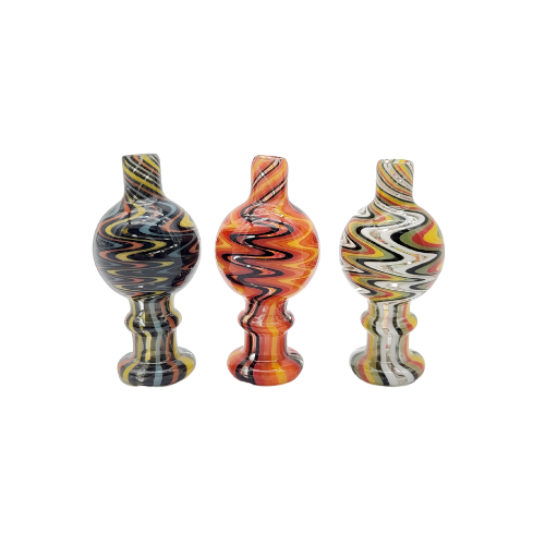 Assorted Bubble Caps 1 PCS | Universal Carb Cap for Better Control & Smoother Dabs | Jupiter Grass